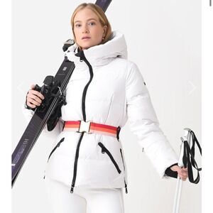 Goldbergh Women’s Snowmass Jacket Belted Ski Coat Waterproof NWT US 12